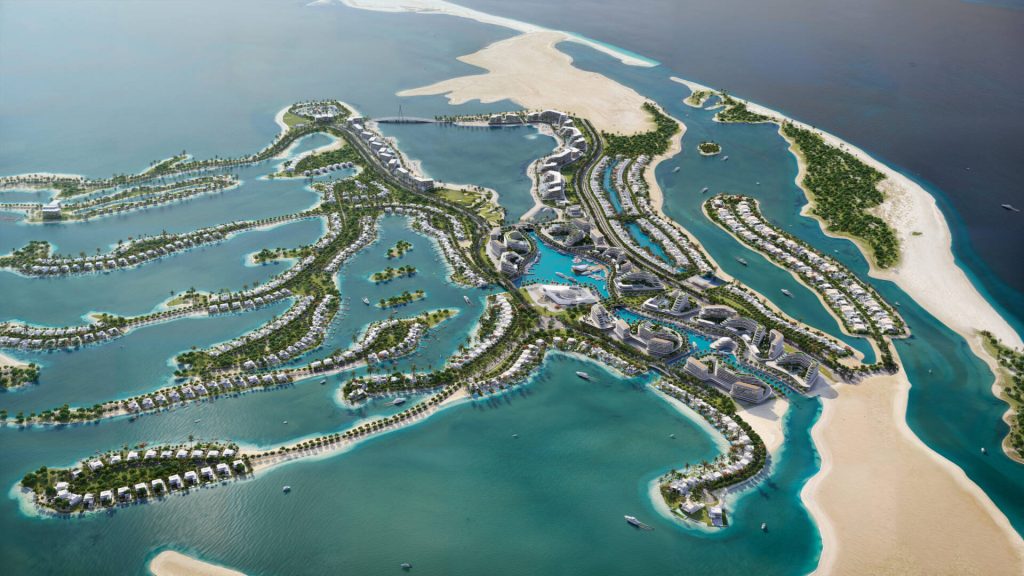 Dubai, Dubaiban a Siniya Islanden vízparti villák és apartmanok eladóak