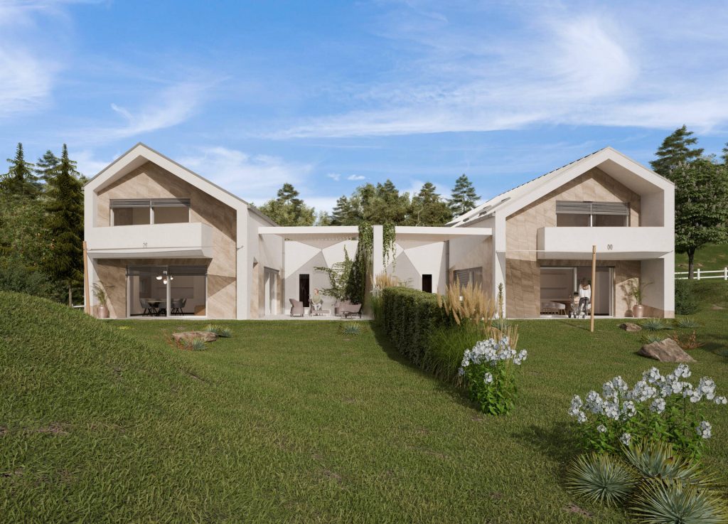 Pécs, Pécs-Mecsekoldalban, új építésű, exkluzív, örökpanorámás ikerházak eladóak.