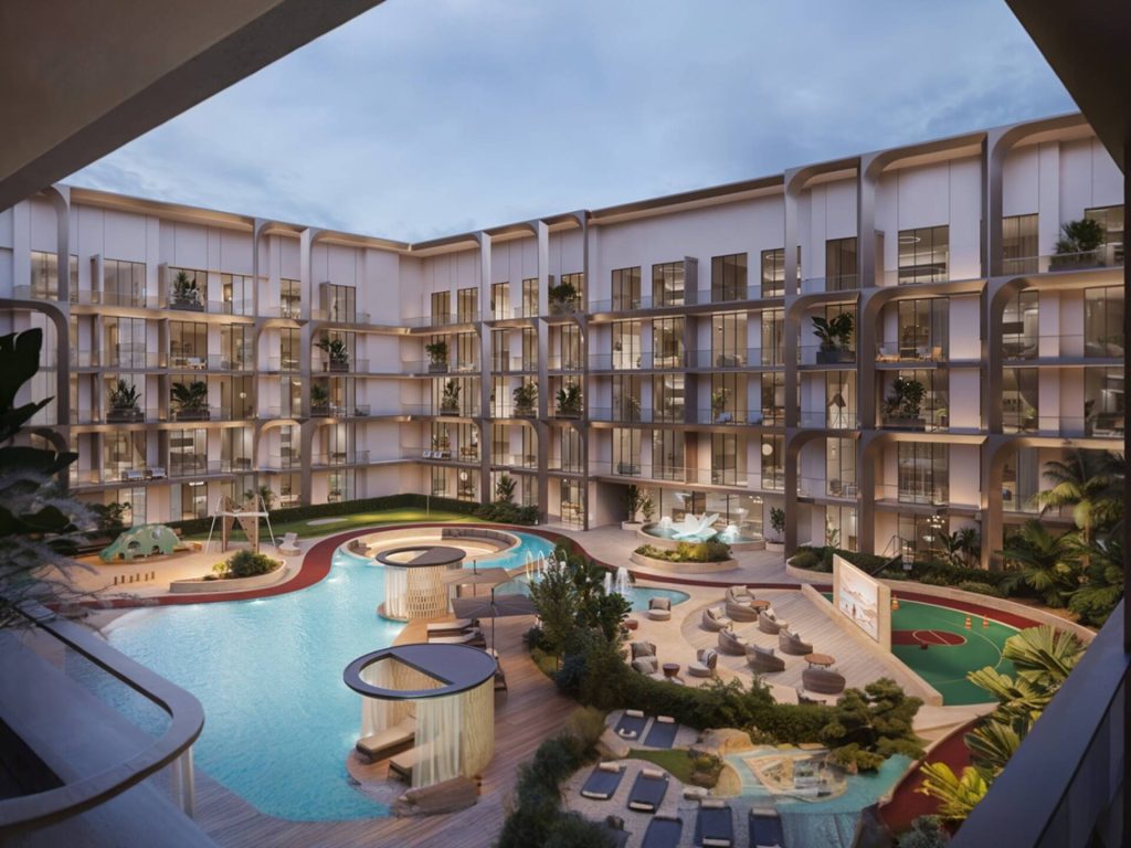 Dubai, Dubaiban One Beverly Aprtmann komplexumban stúdió és 1-2 hálószobás lakások eladóak